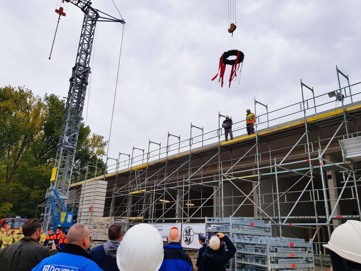 Richtfest Der Feuerwehr Hemmingen